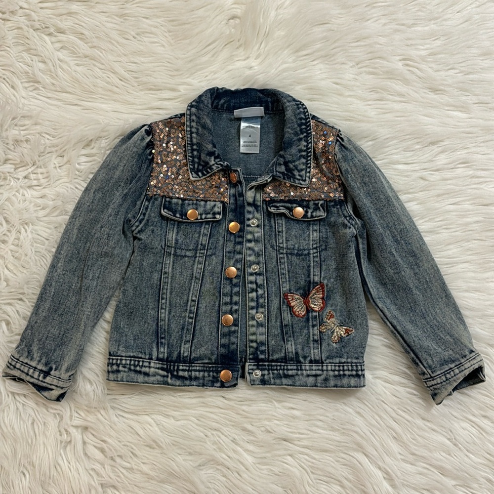 Denim jacket size 4T
